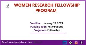 Women Research Fellowship Program