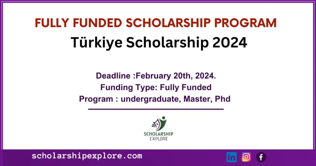 Türkiye scholarship