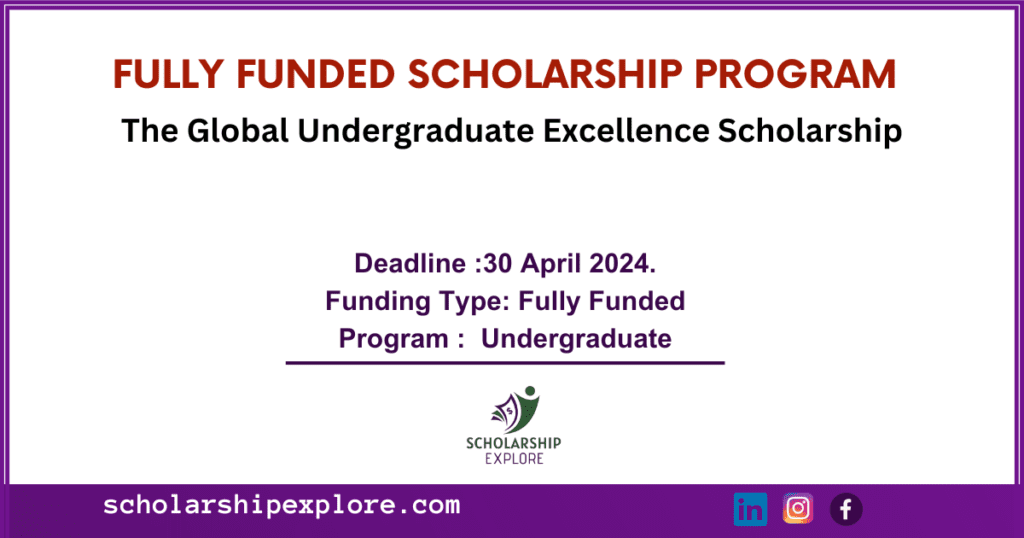 Undergrduate scholarship