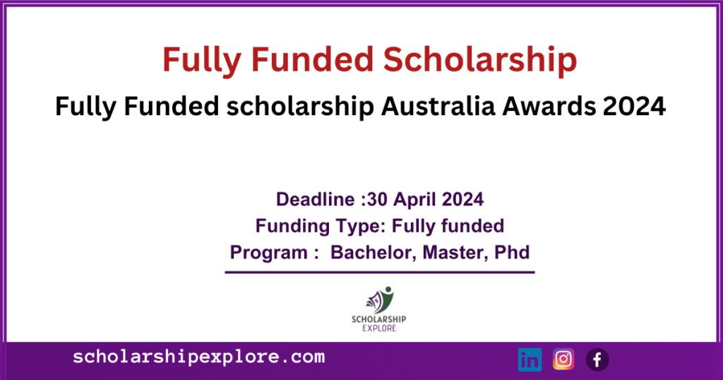 Australia awards scholarship