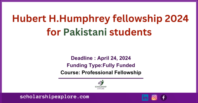 Huber.H.Humphrey fellowship program