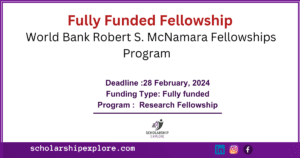 Robert S. McNamara Fellowship Program