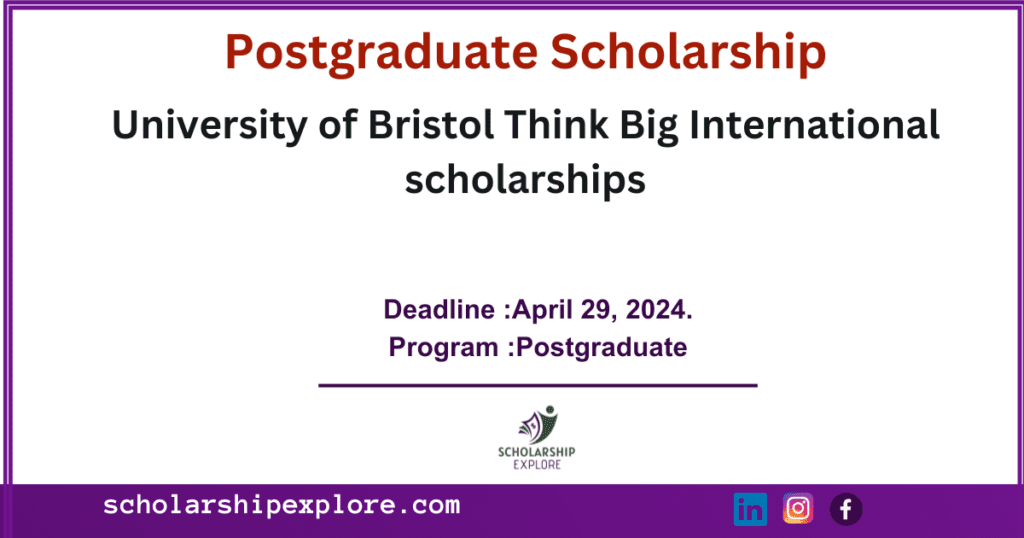 Big Think International scholarship