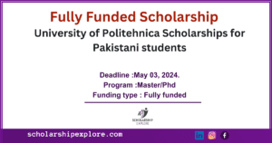 University of Politehnica Scholarships