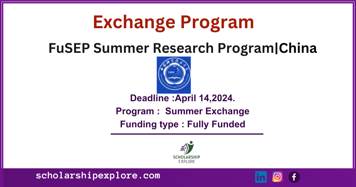 FuSEP Summer Research Program