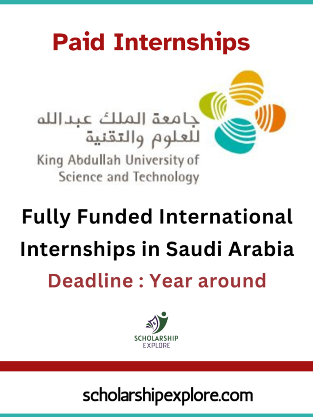 Fully Funded International Internships 2024 in Saudi Arabia