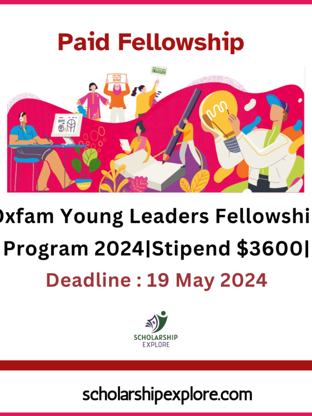 Oxfam Young Leaders Fellowship Program
