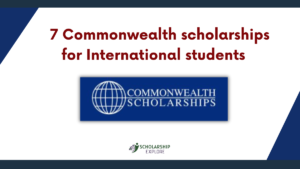 Commonwealth scholarships