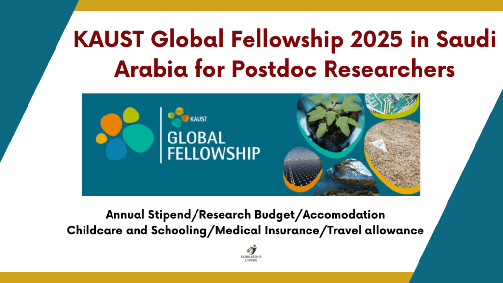 KAUST Global Fellowship 2025