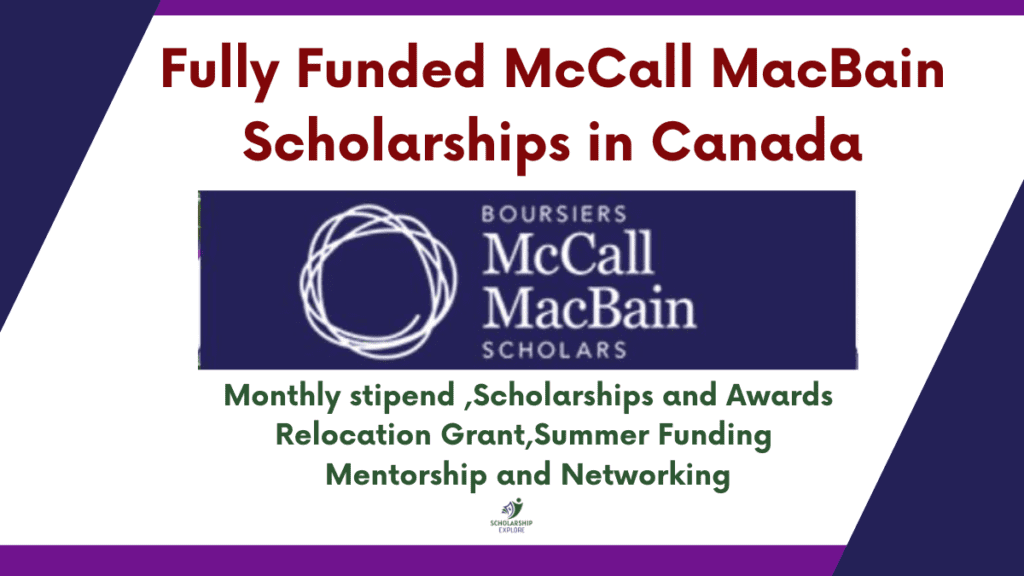 McCall MacBain Scholarships