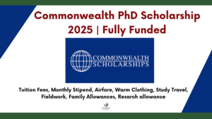 Commonweath PhD Scholarship