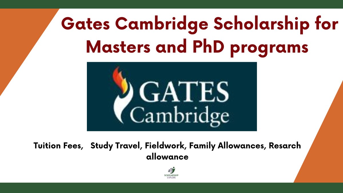 Gates Cambridge scholarships