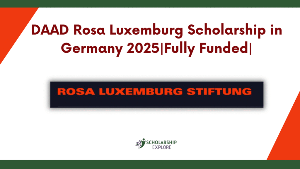DAAD Rosa Luxemburg Scholarship