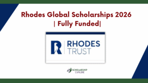 Rhodes Global Scholarships