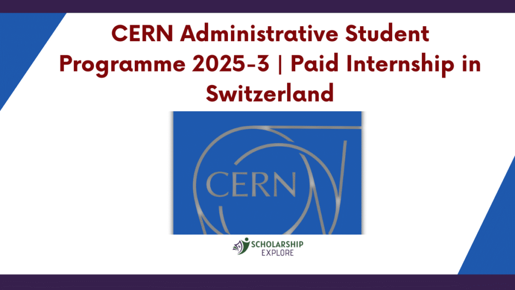 CERN Administrative Student Program